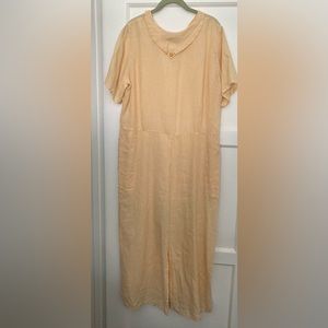 FLAX dress.  Long.  Size L.